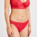 Slip Hirondelle rouge sexy IDEES SAINT VALENTIN Culotte classique