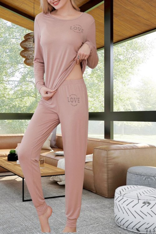 Pyjama love en coton modal IDEES SAINT VALENTIN coton modal