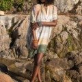 kaftan-tunique tie and dye L'ETE EN SOLDE beachwear