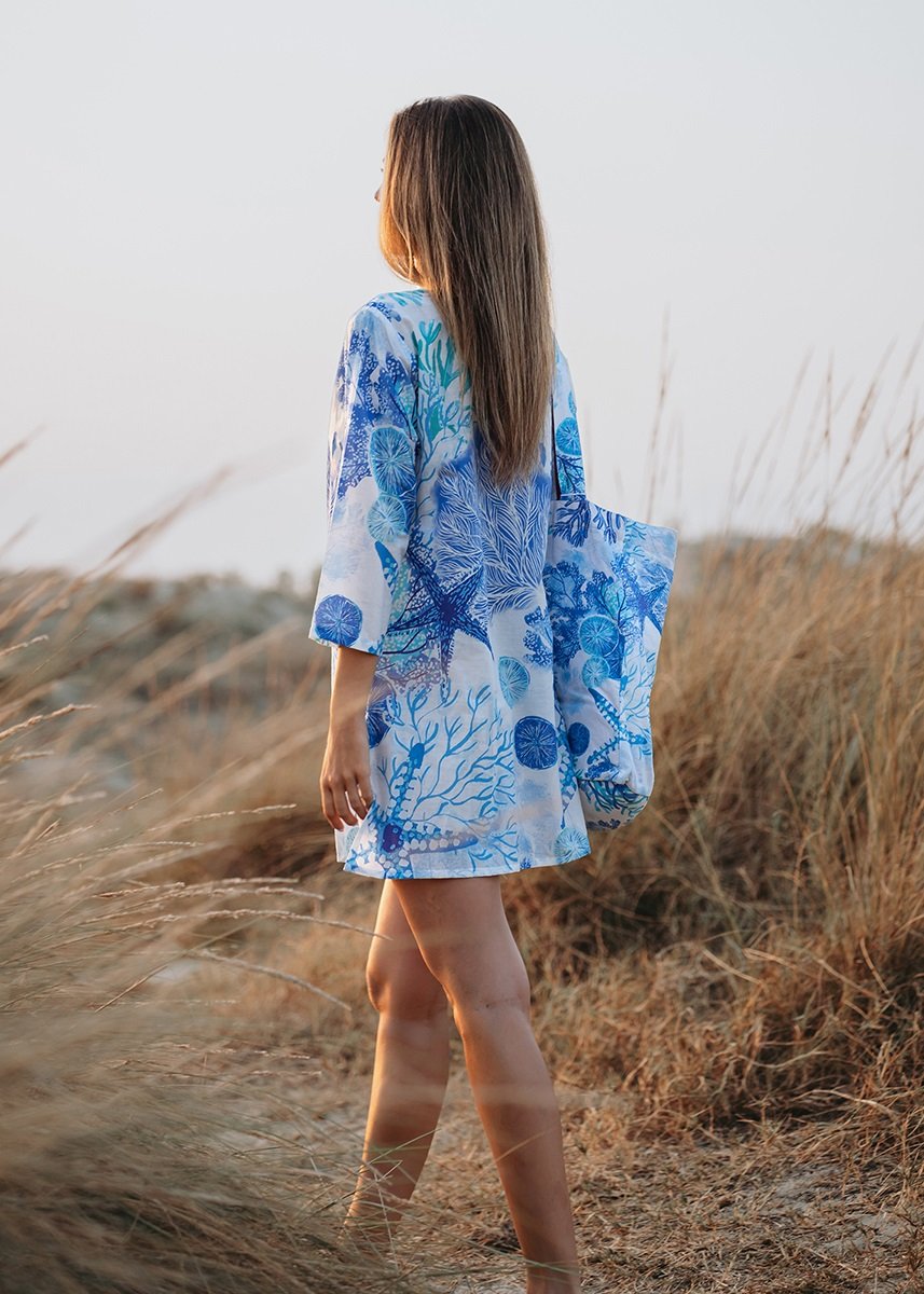 Shops robe chemise plage