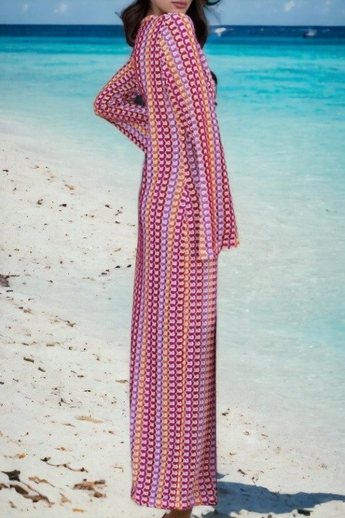 Robe de plage sexy en crochet La plage bohème chic